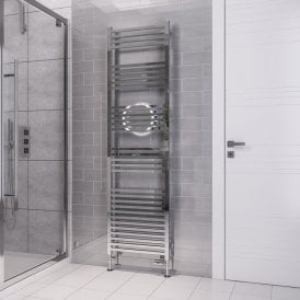 Eastbrook Tuscan Square Multirail 1800mm x 500mm Chrome   89.1669