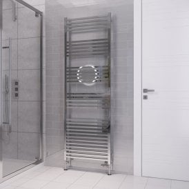 Eastbrook Tuscan Square Multirail 1800mm x 600mm Chrome   89.1670