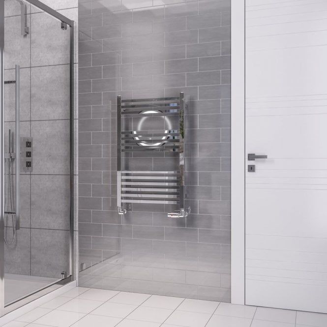 Eastbrook  Tuscan Square Multirail 800mm x 500mm Chrome   89.1665