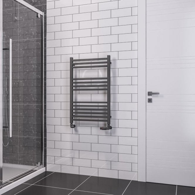 Eastbrook  Tuscan Square Multirail 800mm x 500mm Matt Anthracite   89.1653