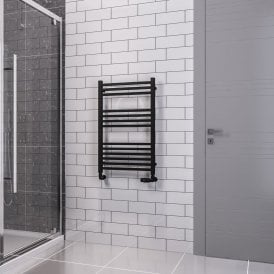 Eastbrook Tuscan Square Multirail 800mm x 500mm Matt Black   89.1659