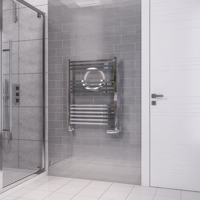 Eastbrook  Tuscan Square Multirail 800mm x 600mm Chrome   89.1666