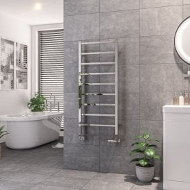 Eastbrook Tuscan Square Towel Rail 1200mm x 500mm Chrome   89.1270