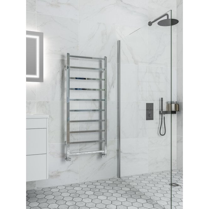 Eastbrook  Tuscan Square Towel Rail 1800mm x 500mm Chrome   89.1272