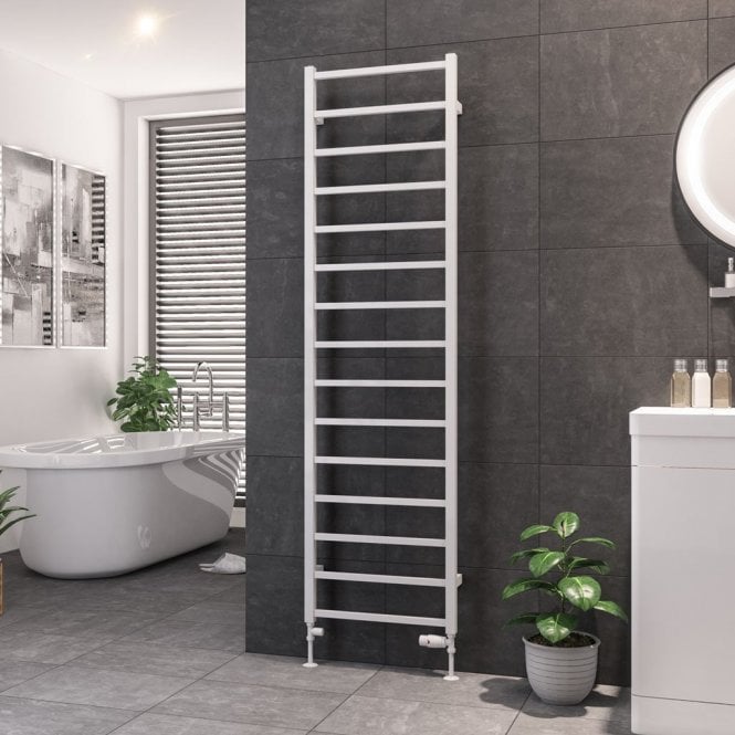 Eastbrook  Tuscan Square Towel Rail 1800mm x 500mm Gloss White   89.1248
