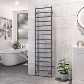 Eastbrook Tuscan Square Towel Rail 1800mm x 500mm Matt Anthracite   89.1260