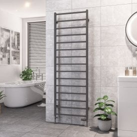 Eastbrook Tuscan Square Towel Rail 1800mm x 600mm Matt Anthracite   89.1261