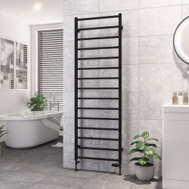 Eastbrook Tuscan Square Towel Rail 1800mm x 600mm Matt Black   89.1267