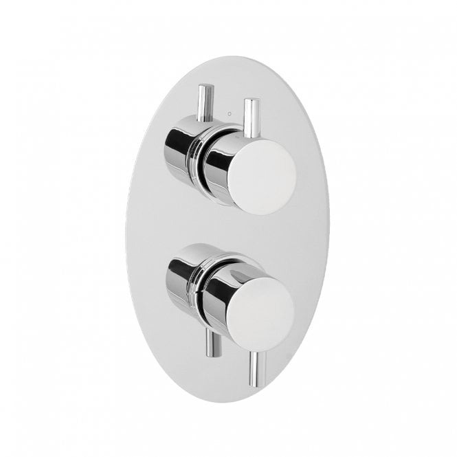 Eastbrook  Twin Control Shower Valve With Diverter Only Chrome   68.0002