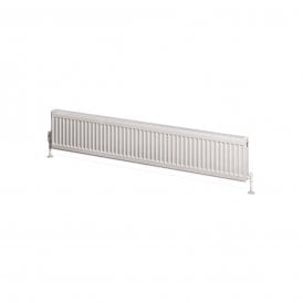 Eastbrook Type 11 Compact Panel Radiator 300mm x 1600mm Gloss White   25.0017
