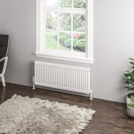Eastbrook Type 11 Compact Panel Radiator 400mm x 1000mm Gloss White   25.0025