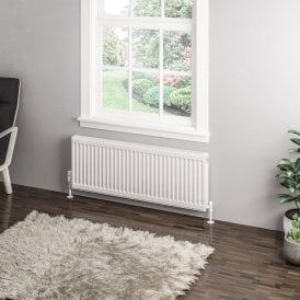 Eastbrook Type 11 Compact Panel Radiator 400mm x 1100mm Gloss White   25.0026