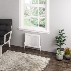 Eastbrook Type 11 Compact Panel Radiator 400mm x 500mm Gloss White   25.0020