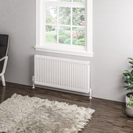 Eastbrook Type 11 Compact Panel Radiator 500mm x 1000mm Gloss White   25.0038