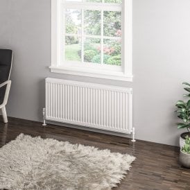 Eastbrook Type 11 Compact Panel Radiator 500mm x 1100mm Gloss White   25.0039