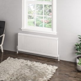 Eastbrook Type 11 Compact Panel Radiator 500mm x 1200mm Gloss White   25.0040