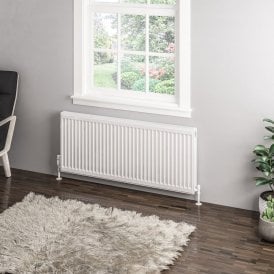 Eastbrook Type 11 Compact Panel Radiator 500mm x 1200mm Gloss White   25.0040