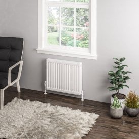 Eastbrook Type 11 Compact Panel Radiator 500mm x 600mm Gloss White   25.0034