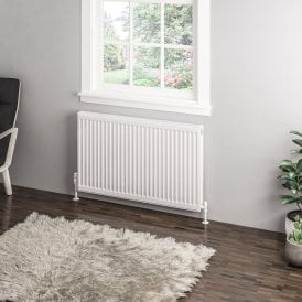 Eastbrook Type 11 Compact Panel Radiator 600mm x 1000mm Gloss White   25.0053