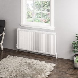Eastbrook Type 11 Compact Panel Radiator 600mm x 1200mm Gloss White   25.0055