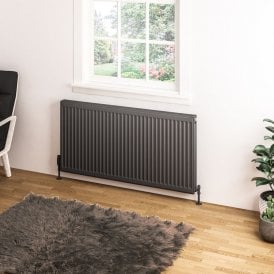 Eastbrook Type 11 Compact Panel Radiator 600mm x 1200mm Matt Anthracite   25.0066