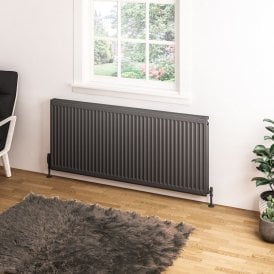 Eastbrook Type 11 Compact Panel Radiator 600mm x 1400mm Matt Anthracite   25.0067