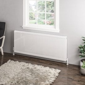 Eastbrook Type 11 Compact Panel Radiator 600mm x 1500mm Gloss White   25.0058
