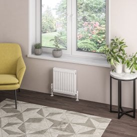 Eastbrook Type 21 Compact Panel Radiator 400mm x 400mm Gloss White   25.0078