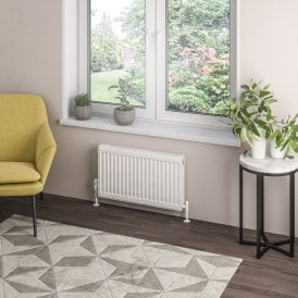 Eastbrook Type 21 Compact Panel Radiator 400mm x 700mm Gloss White   25.0081