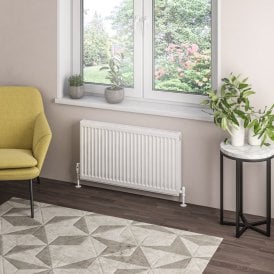 Eastbrook Type 21 Compact Panel Radiator 500mm x 900mm Gloss White   25.0096