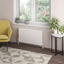 Eastbrook Type 21 Compact Panel Radiator 500mm x 900mm Gloss White   25.0096