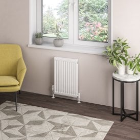 Eastbrook Type 21 Compact Panel Radiator 600mm x 400mm Gloss White   25.0104