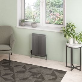 Eastbrook Type 21 Compact Panel Radiator 600mm x 400mm Matt Anthracite   25.0119