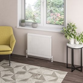 Eastbrook Type 21 Compact Panel Radiator 600mm x 700mm Gloss White   25.0107
