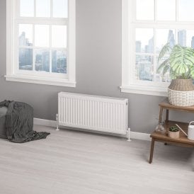 Eastbrook Type 22 Compact Panel Radiator 400mm x 900mm Gloss White   25.0148
