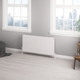 Eastbrook Type 22 Compact Panel Radiator 500mm x 1000mm Gloss White   25.0162