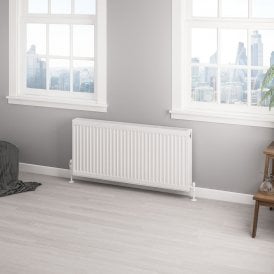 Eastbrook Type 22 Compact Panel Radiator 500mm x 1100mm Gloss White   25.0163
