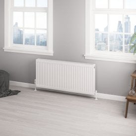 Eastbrook Type 22 Compact Panel Radiator 500mm x 1100mm Gloss White   25.0163