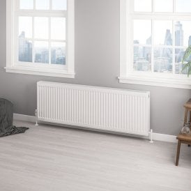 Eastbrook Type 22 Compact Panel Radiator 500mm x 1500mm Gloss White   25.0167