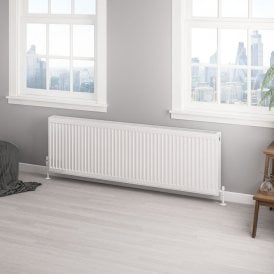 Eastbrook Type 22 Compact Panel Radiator 500mm x 1600mm Gloss White   25.0168