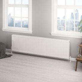 Eastbrook Type 22 Compact Panel Radiator 500mm x 1800mm Gloss White   25.0169