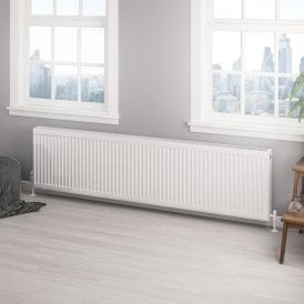Eastbrook Type 22 Compact Panel Radiator 500mm x 2000mm Gloss White   25.0170