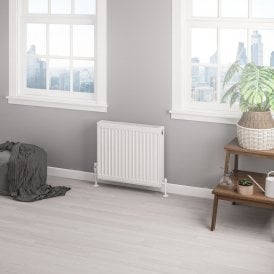 Eastbrook Type 22 Compact Panel Radiator 500mm x 600mm Gloss White   25.0158