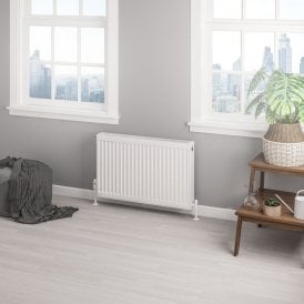Eastbrook Type 22 Compact Panel Radiator 500mm x 800mm Gloss White   25.0160
