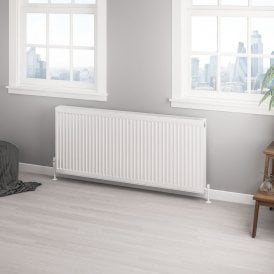 Eastbrook Type 22 Compact Panel Radiator 600mm x 1400mm Gloss White   25.0181