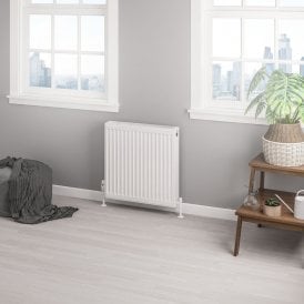 Eastbrook Type 22 Compact Panel Radiator 600mm x 600mm Gloss White   25.0173