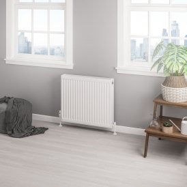 Eastbrook Type 22 Compact Panel Radiator 600mm x 700mm Gloss White   25.0174
