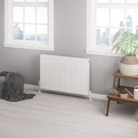 Eastbrook Type 22 Compact Panel Radiator 600mm x 900mm Gloss White   25.0176