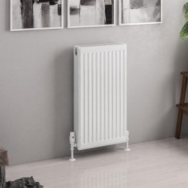 Eastbrook Type 22 Compact Panel Radiator 750mm x 400mm Gloss White   25.0202