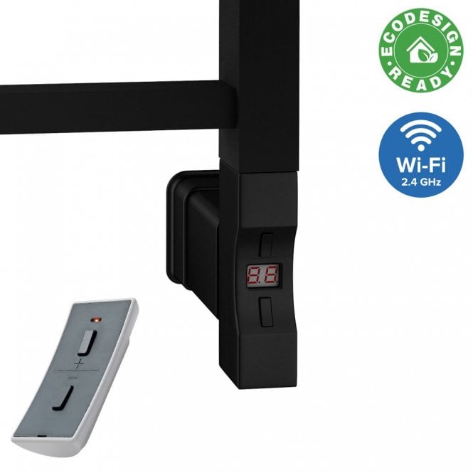 Eastbrook  Type F Element Wifi With Square Cap 150w Matt Black   8.534